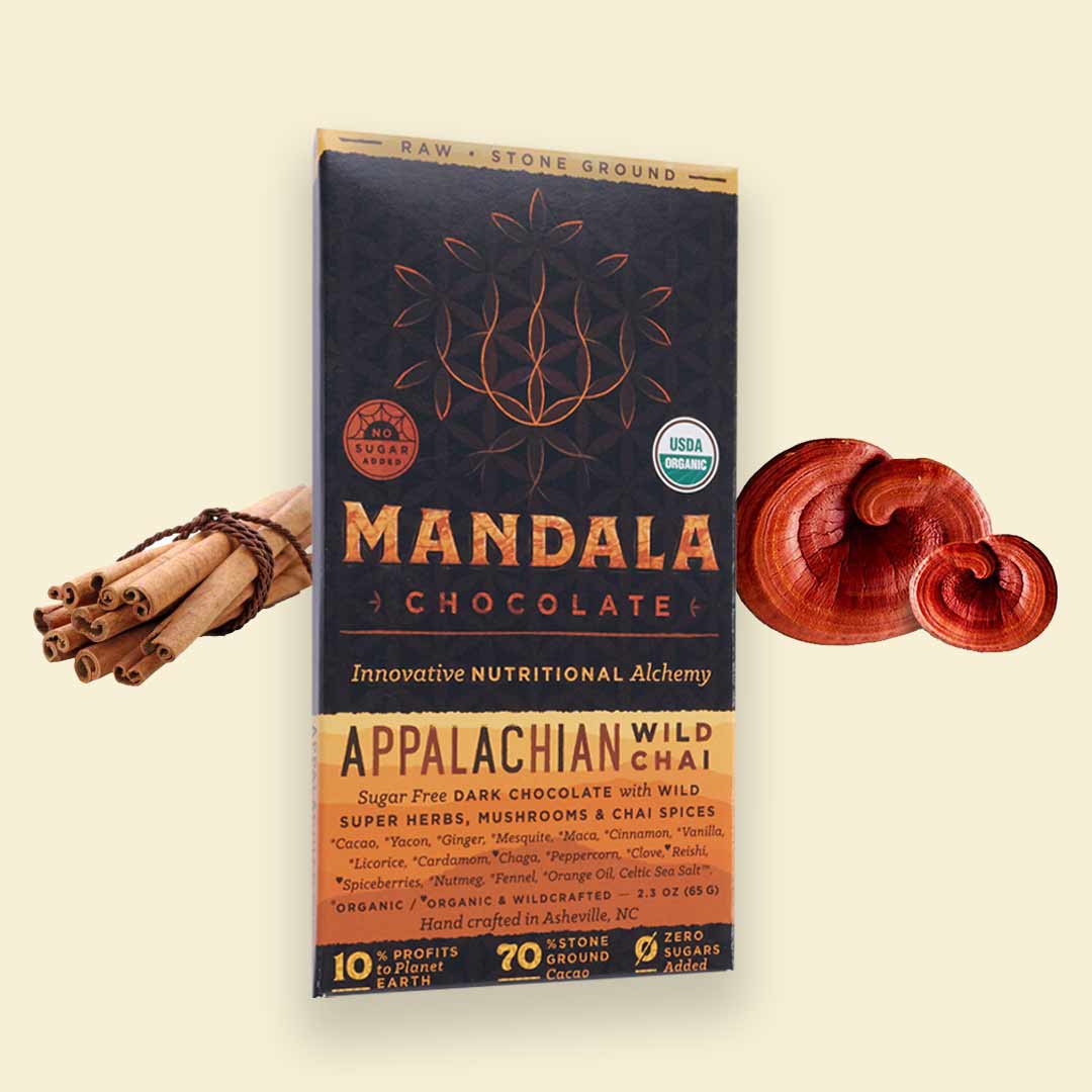 Wild Chai Cacao Bar | Mandala Naturals
