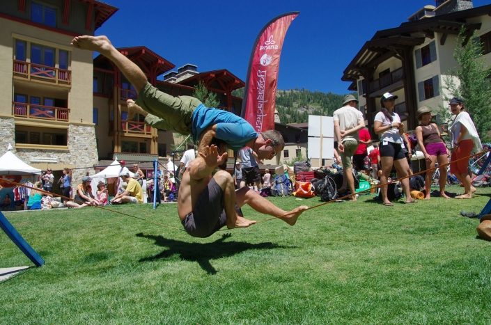 Slackline Acro With Tom Grundy Slackline Acro With Tom Grundy