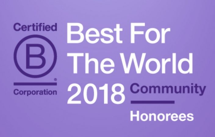 Certified B Corp Best For The World 2018