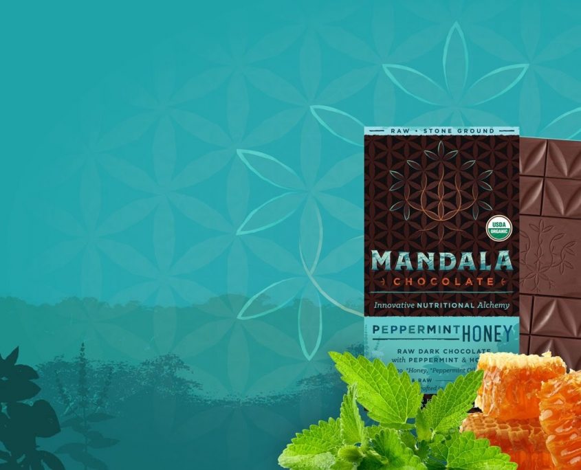 Mandala Tree Peppermint Graphic