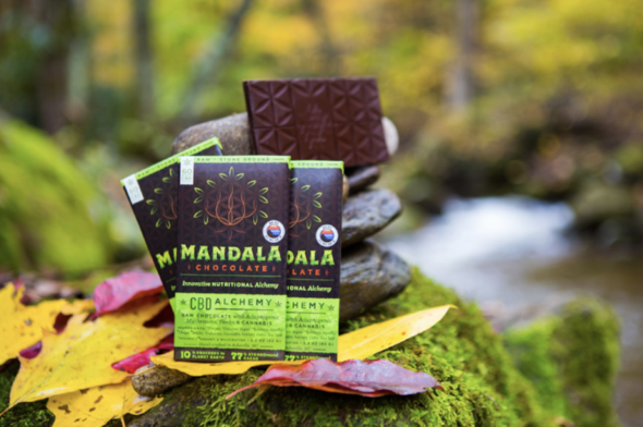 Blue Ridge Hemp CBD Chocolate Bar – Mandala Chocolate